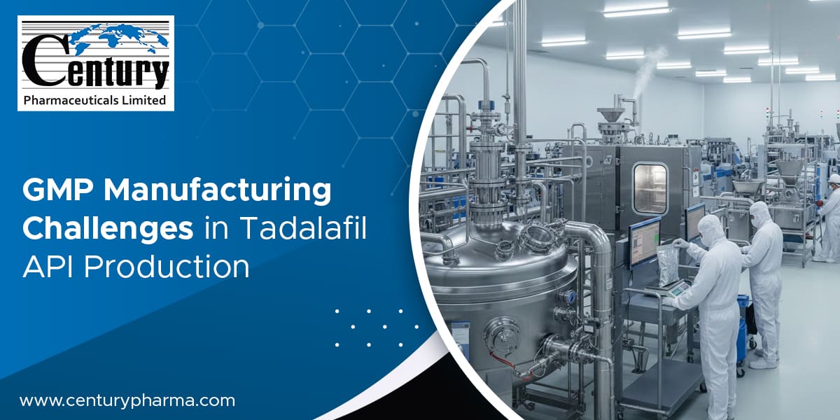 GMP Manufacturing Challenges in Tadalafil API Production