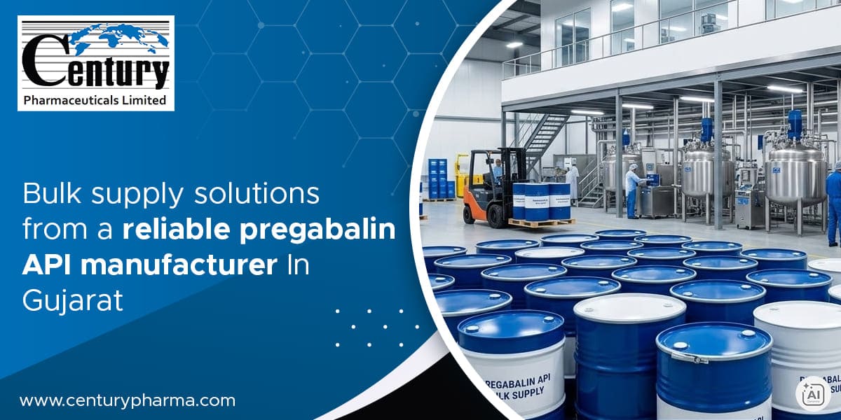 Bulk Supply Solutions From A Reliable Pregabalin API Manufacturer In Gujarat