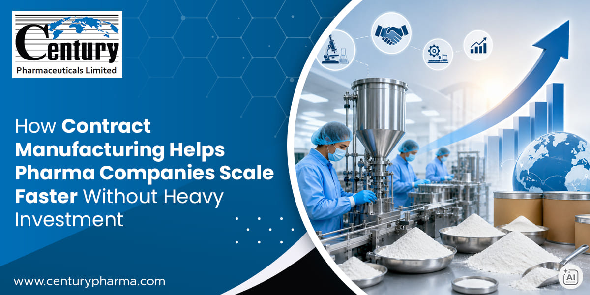 How Contract Manufacturing Helps Pharma Companies Scale Faster Without Heavy Investment