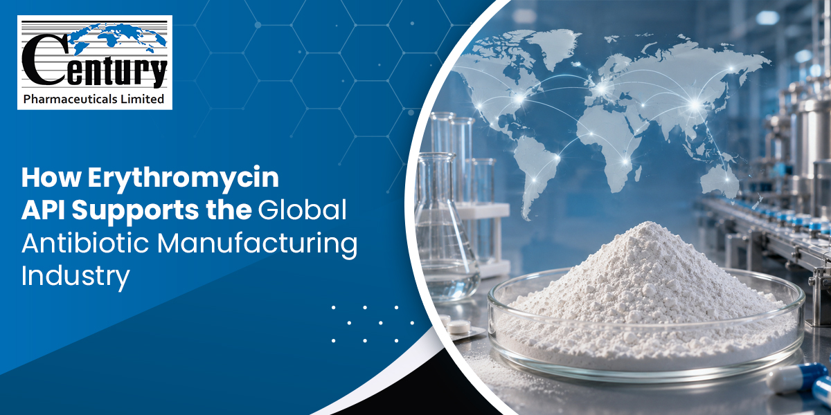 How Erythromycin API Supports the Global Antibiotic Manufacturing Industry
