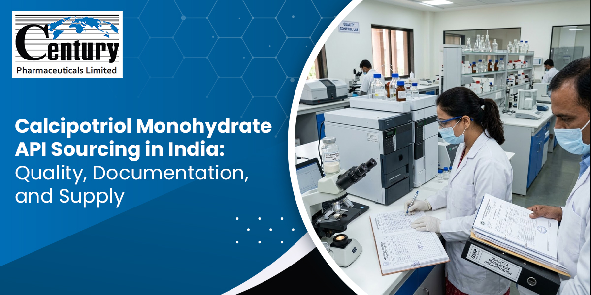 Calcipotriol Monohydrate API Sourcing in India:  Quality, Documentation, and Supply